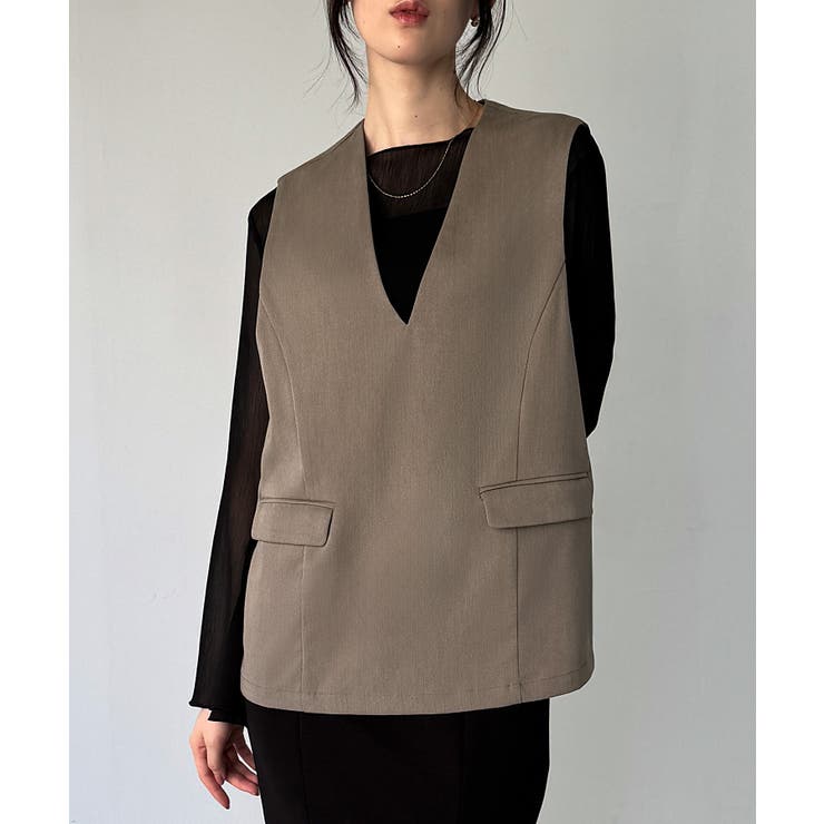 ベストセットアップ3点セット（薄手・裏地なし） | JUNOAH | 詳細画像19 