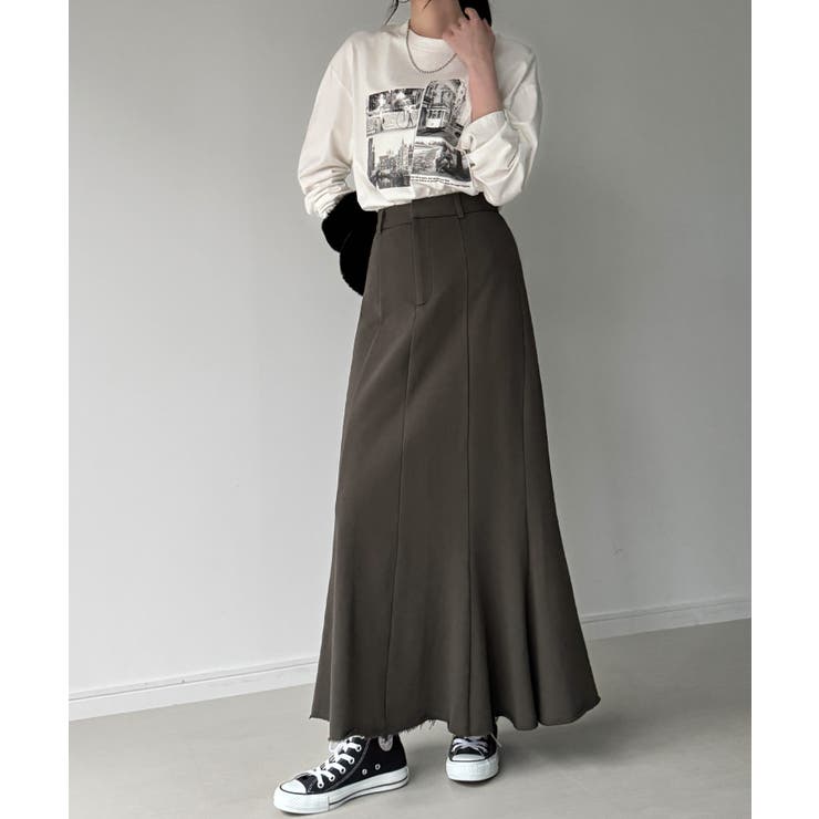 スウェットマーメイドスカート | JUNOAH | 詳細画像10 