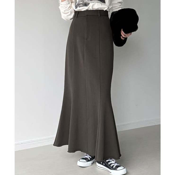 スウェットマーメイドスカート | JUNOAH | 詳細画像11 