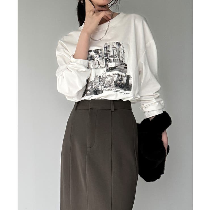 スウェットマーメイドスカート | JUNOAH | 詳細画像12 