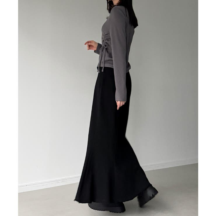 スウェットマーメイドスカート | JUNOAH | 詳細画像17 