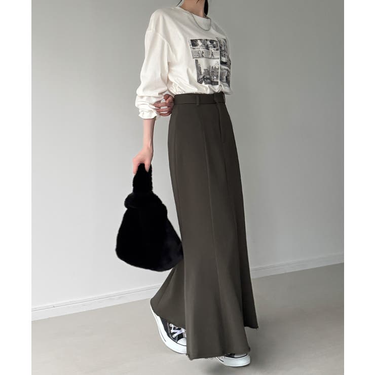 スウェットマーメイドスカート | JUNOAH | 詳細画像9 