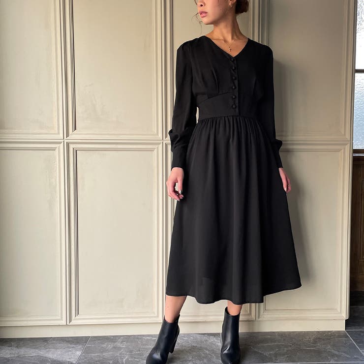 サラマリカ　くるみボタン　ワンピース 1.jpg