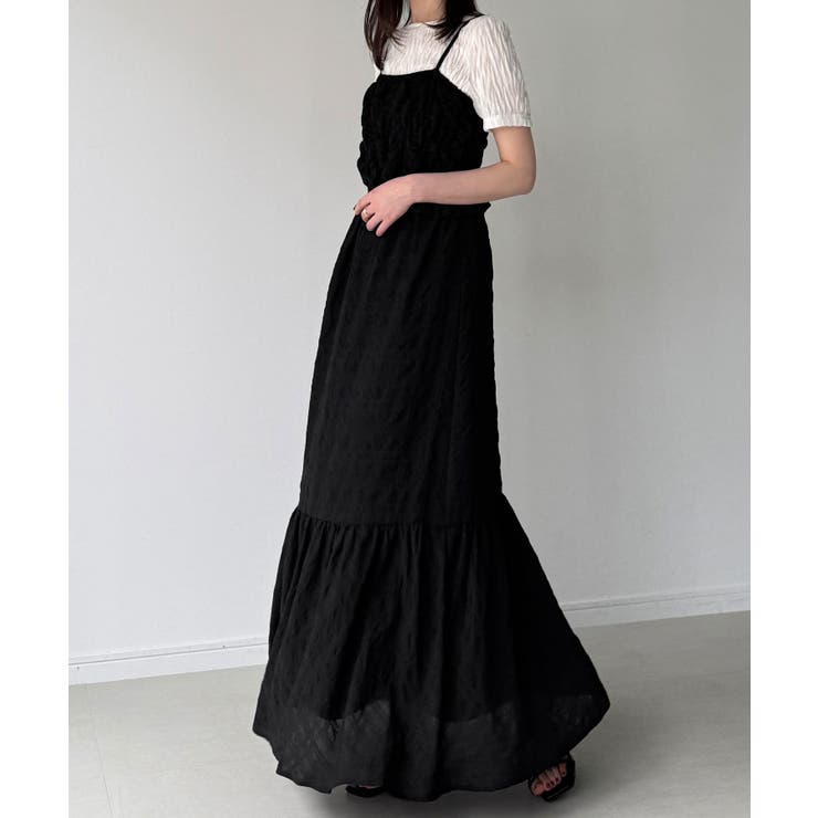 シャーリングベアキャミワンピース | JUNOAH | 詳細画像13 