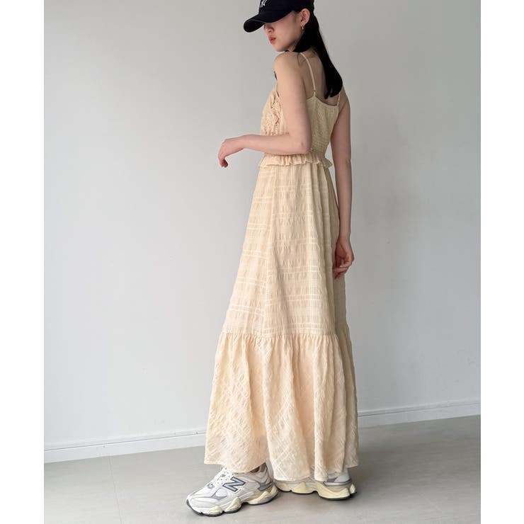 シャーリングベアキャミワンピース | JUNOAH | 詳細画像5 