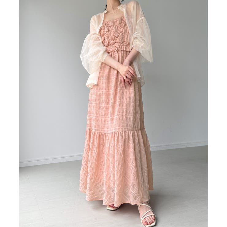 シャーリングベアキャミワンピース | JUNOAH | 詳細画像6 