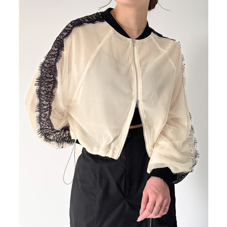FENNEL シアーブルゾン♡新品未使用 定価15800円 FENNEL 新品未使用 シアーパフスリーブロング