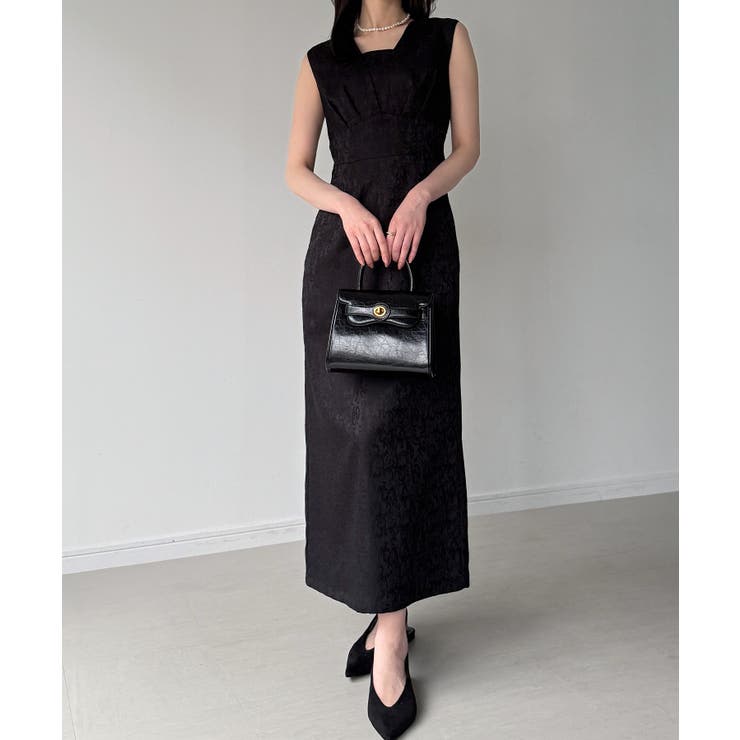 ジャガードバックレースアップジャンスカ | JUNOAH | 詳細画像7 