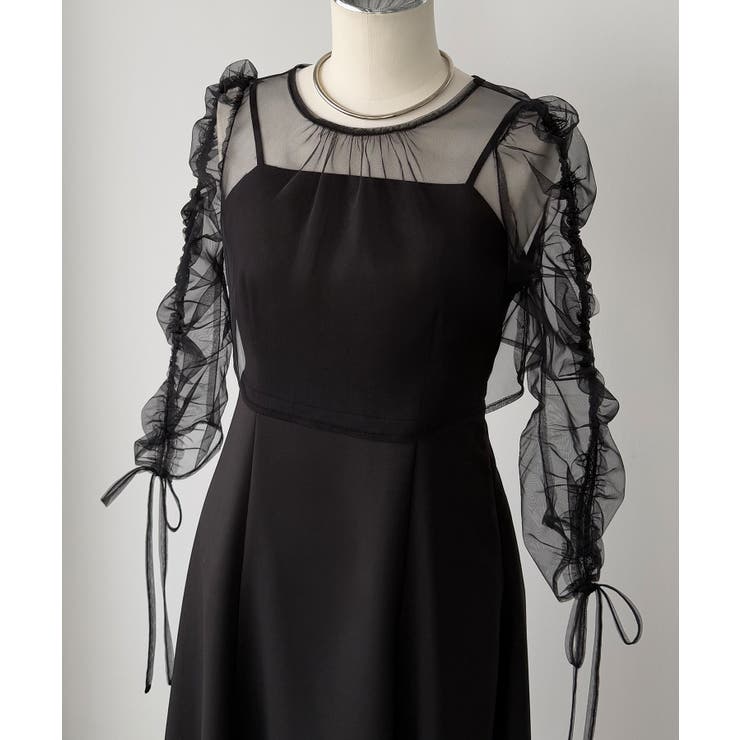 callautia フリルドロストボレロ+フレアキャミワンピース | JUNOAH | 詳細画像20 