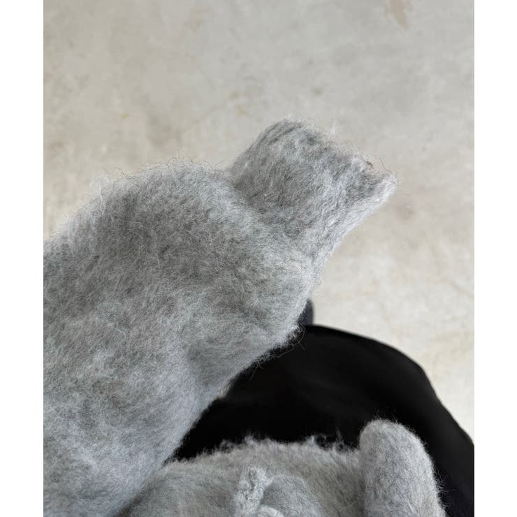 callautia 前後２wayリボンシャギーニット | JUNOAH | 詳細画像17 