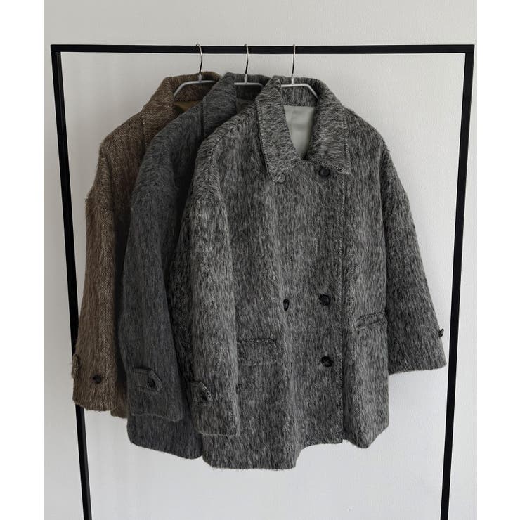 callautia シャギーミドルコート | JUNOAH | 詳細画像18 