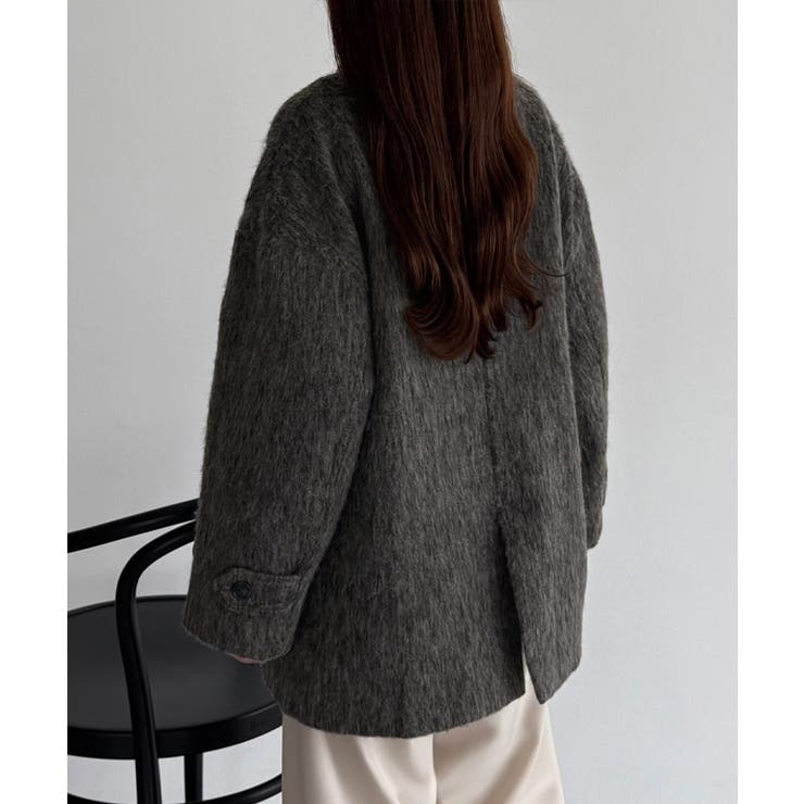 callautia シャギーミドルコート | JUNOAH | 詳細画像7 