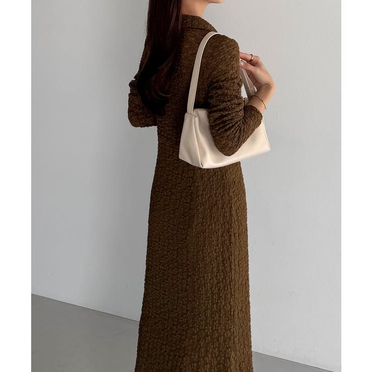 callautia カットレース長袖ポロワンピース（ペチワンピースセット） | JUNOAH | 詳細画像16 