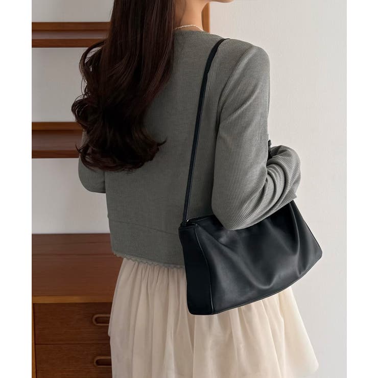 callautia クロップド丈シアーカーディガン | JUNOAH | 詳細画像7 