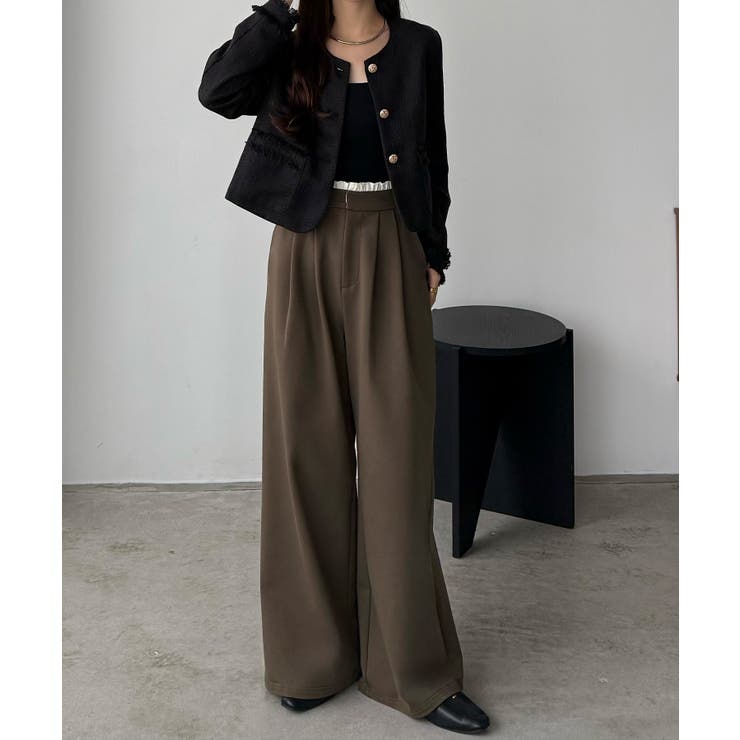 callautia ゴールドボタンツイードジャケット | JUNOAH | 詳細画像4 