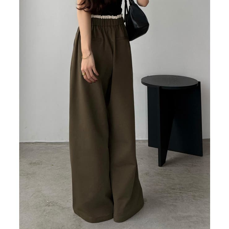 callautia レイヤード風スウェットパンツ | JUNOAH | 詳細画像12 