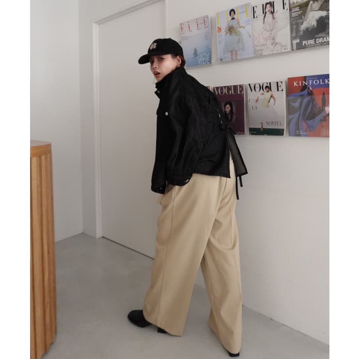 callautia オーバーサイズデニムジャケット | JUNOAH | 詳細画像12 