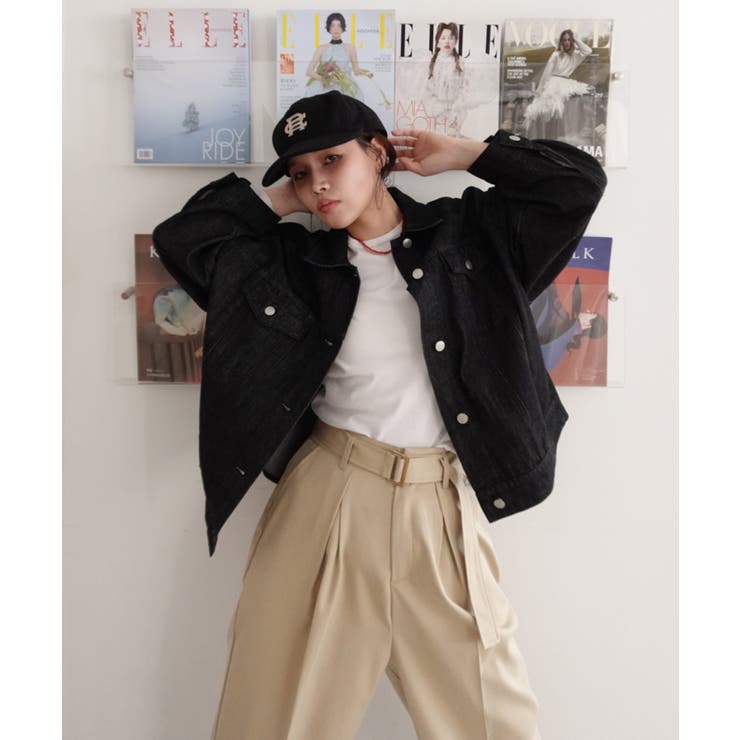 callautia オーバーサイズデニムジャケット | JUNOAH | 詳細画像15 