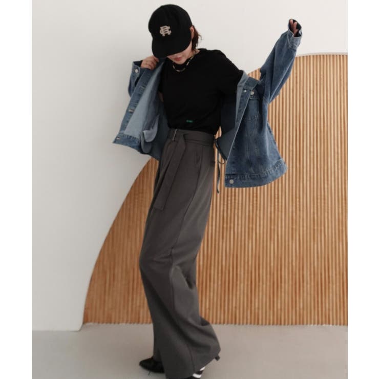 callautia オーバーサイズデニムジャケット | JUNOAH | 詳細画像5 