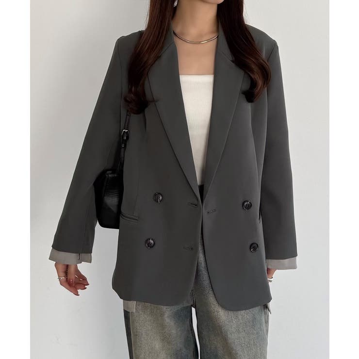 callautia レイヤードデザインジャケット | JUNOAH | 詳細画像12 