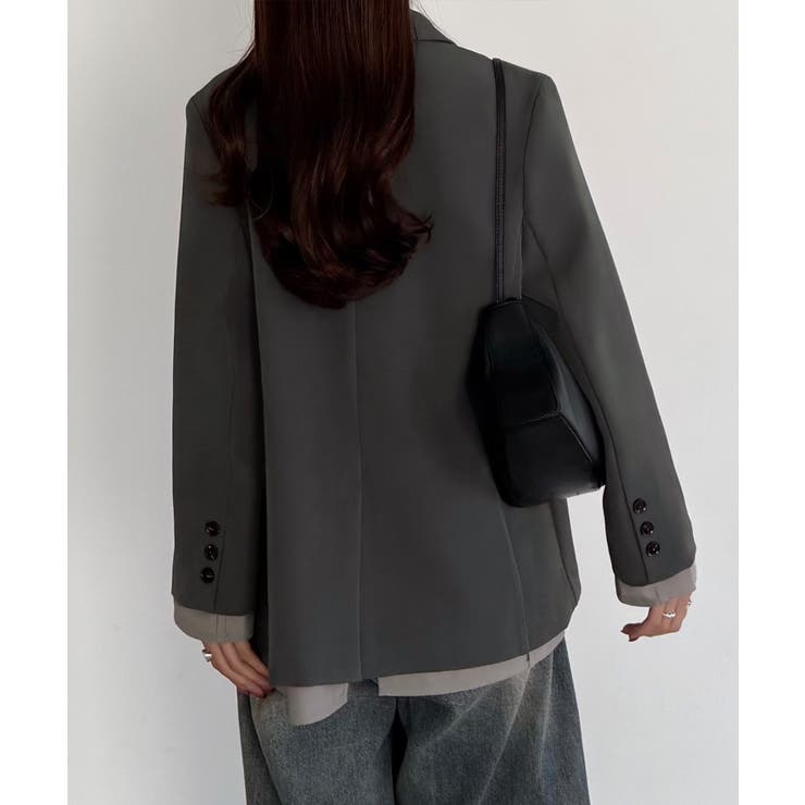 callautia レイヤードデザインジャケット | JUNOAH | 詳細画像13 