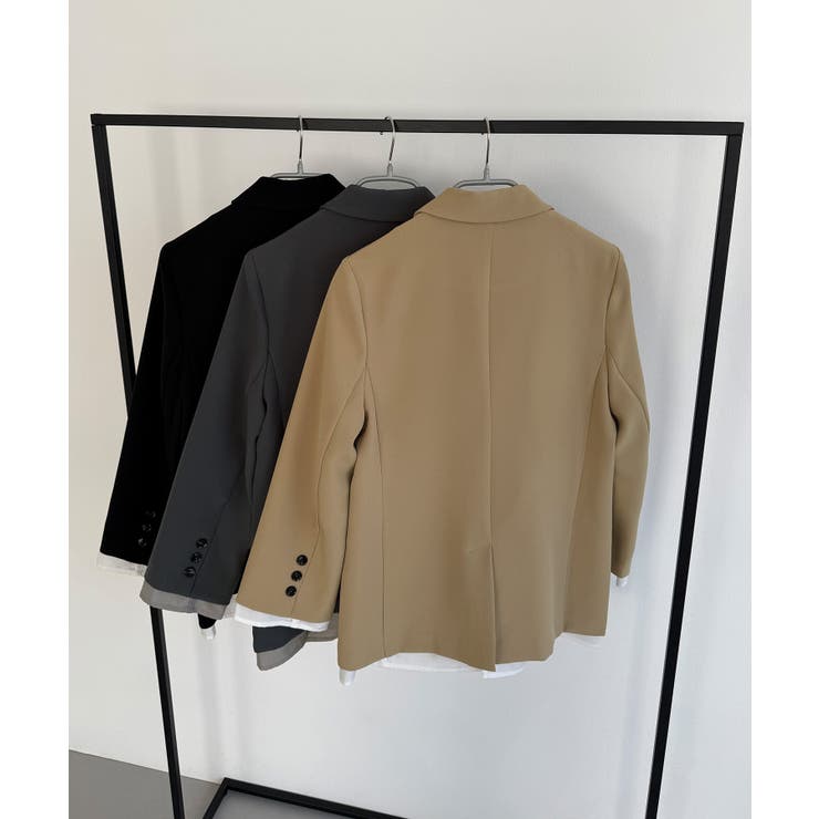 callautia レイヤードデザインジャケット | JUNOAH | 詳細画像15 