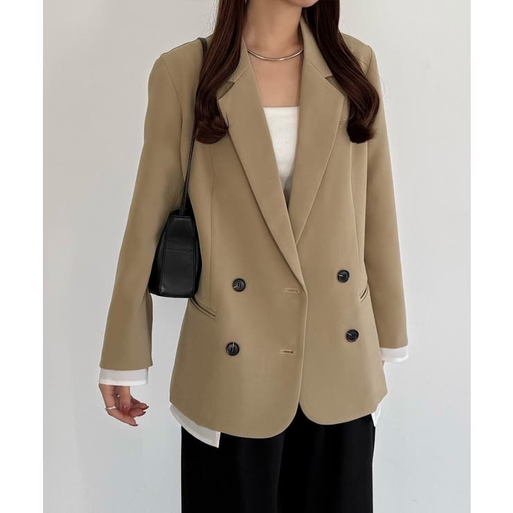 callautia レイヤードデザインジャケット | JUNOAH | 詳細画像6 