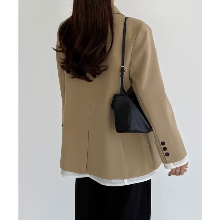 callautia レイヤードデザインジャケット | JUNOAH | 詳細画像7 