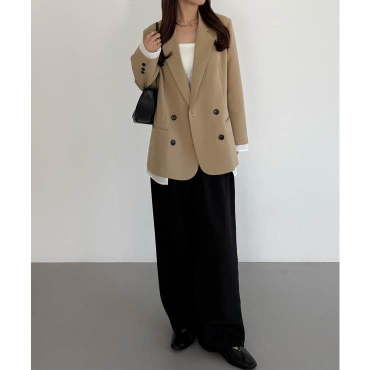 callautia レイヤードデザインジャケット | JUNOAH | 詳細画像8 