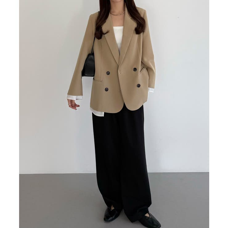 callautia レイヤードデザインジャケット | JUNOAH | 詳細画像9 