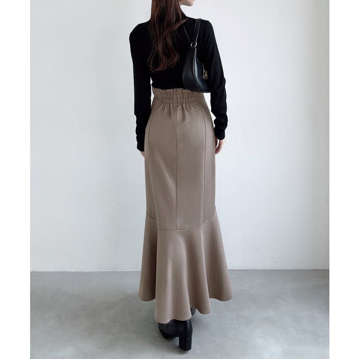 Meiru ノーカラージャケット＋マーメイドスカートSET（薄手、裏地なし） | JUNOAH | 詳細画像4 