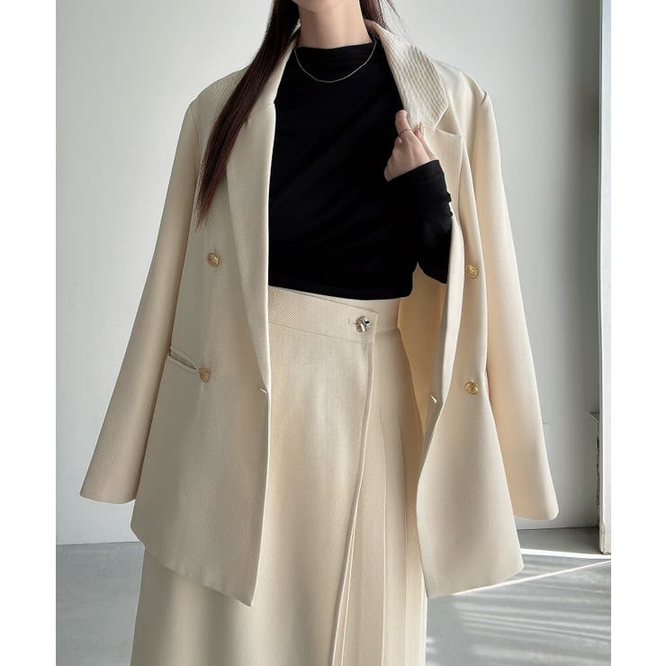 Meiru 薄手モックネックドレープトップス | JUNOAH | 詳細画像10 