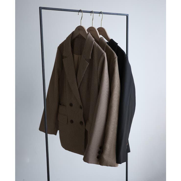 Meiru ダブルテーラードジャケット | JUNOAH | 詳細画像16