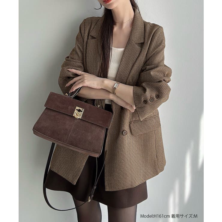 Meiru ダブルテーラードジャケット | JUNOAH | 詳細画像2