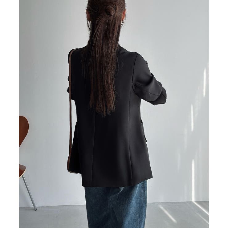 Meiru ダブルテーラードジャケット | JUNOAH | 詳細画像8