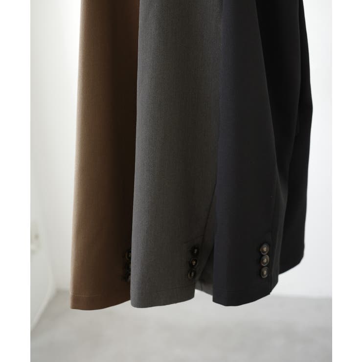 Meiru シングルテーラードジャケット(薄手、裏地なし)【セットアップ対応】 | JUNOAH | 詳細画像20 