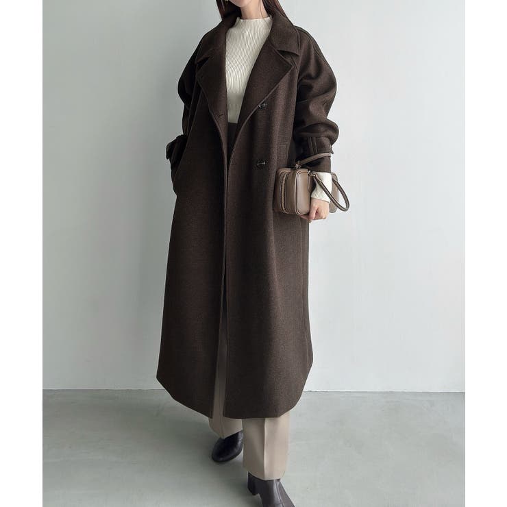Meiru 3wayカラーロングコート[品番：AMTW0012857]｜JUNOAH（ジュノア