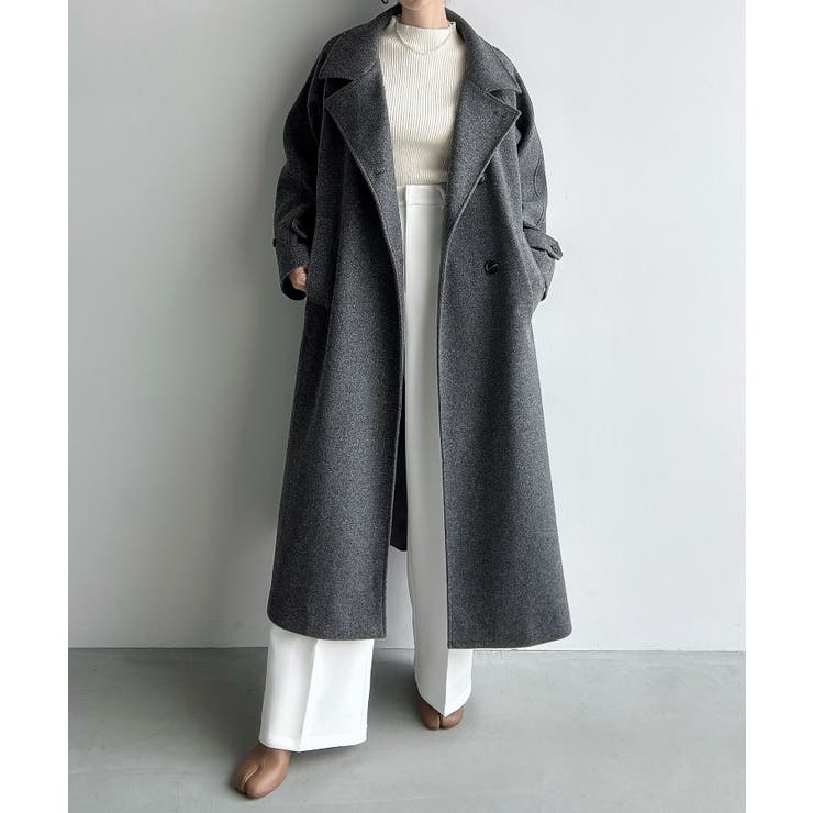 Meiru 3wayカラーロングコート[品番：AMTW0012857]｜JUNOAH（ジュノア