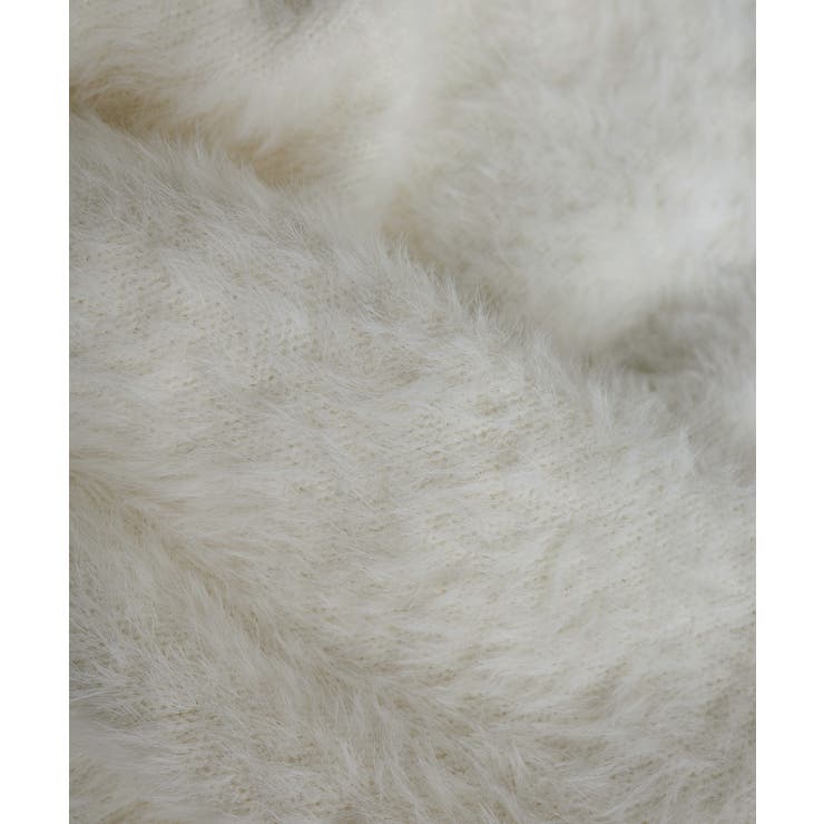 Meiru シャギーバックリボンニット | JUNOAH | 詳細画像17 