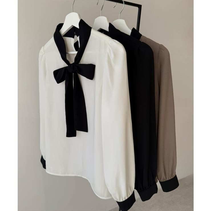 ボウタイブラウス | JUNOAH | 詳細画像11 