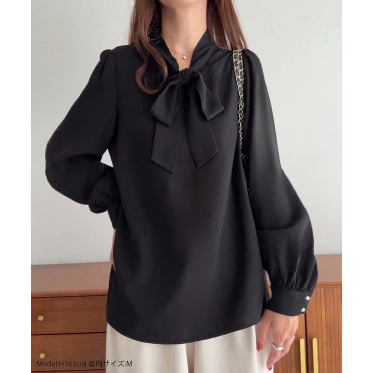 ボウタイブラウス | JUNOAH | 詳細画像2 