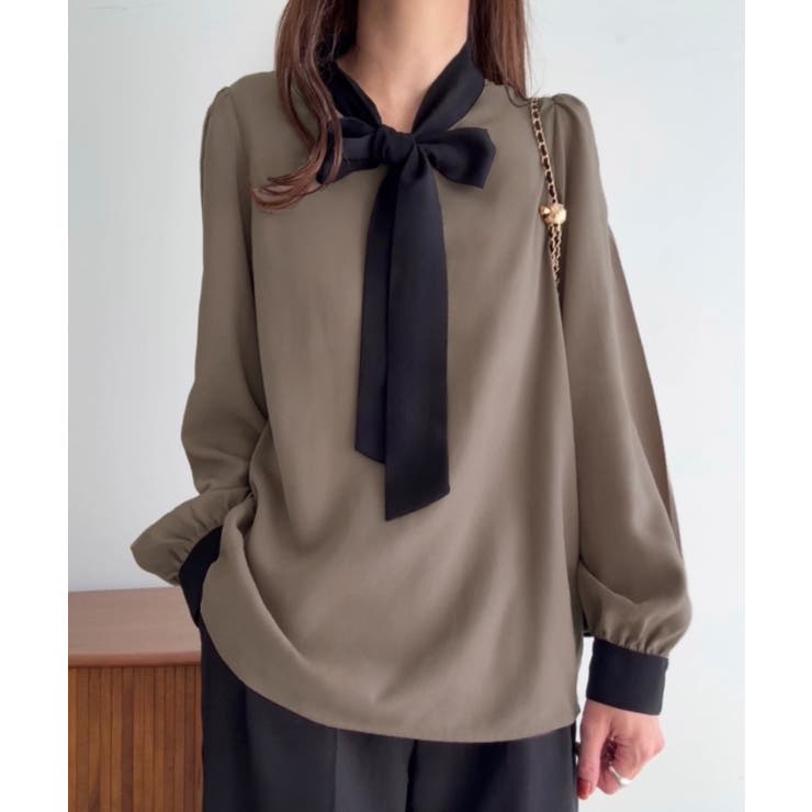 ボウタイブラウス | JUNOAH | 詳細画像9 