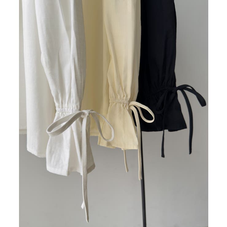 綿混フリルブラウス | JUNOAH | 詳細画像12 