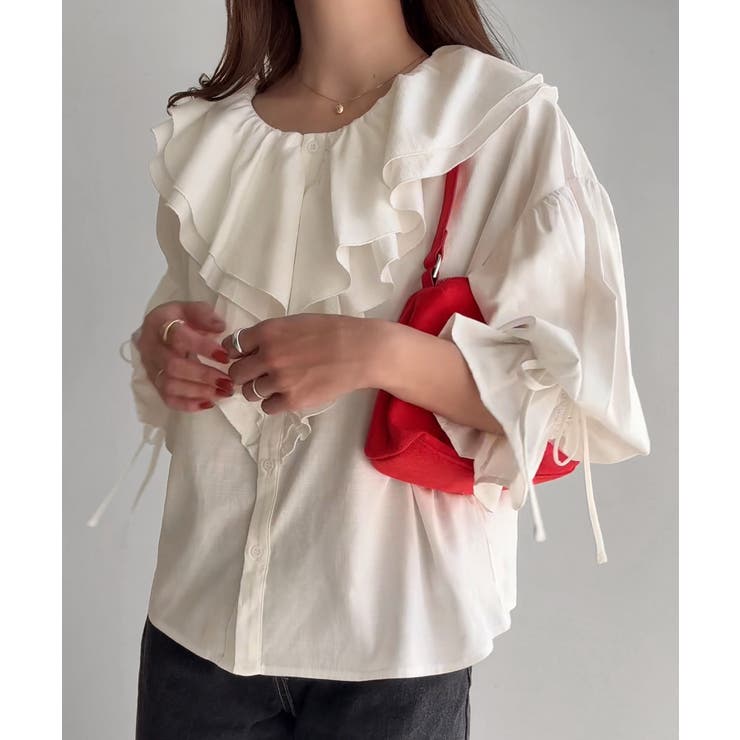 確認用No.278♡フリースマフラー♡白♡ハンドメイド ♡フリル マフラー大好き今年はたくさん集めたい