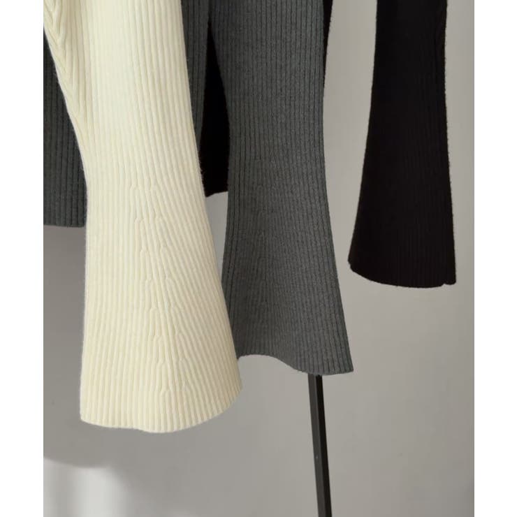 リボンデザインニットトップス | JUNOAH | 詳細画像13 