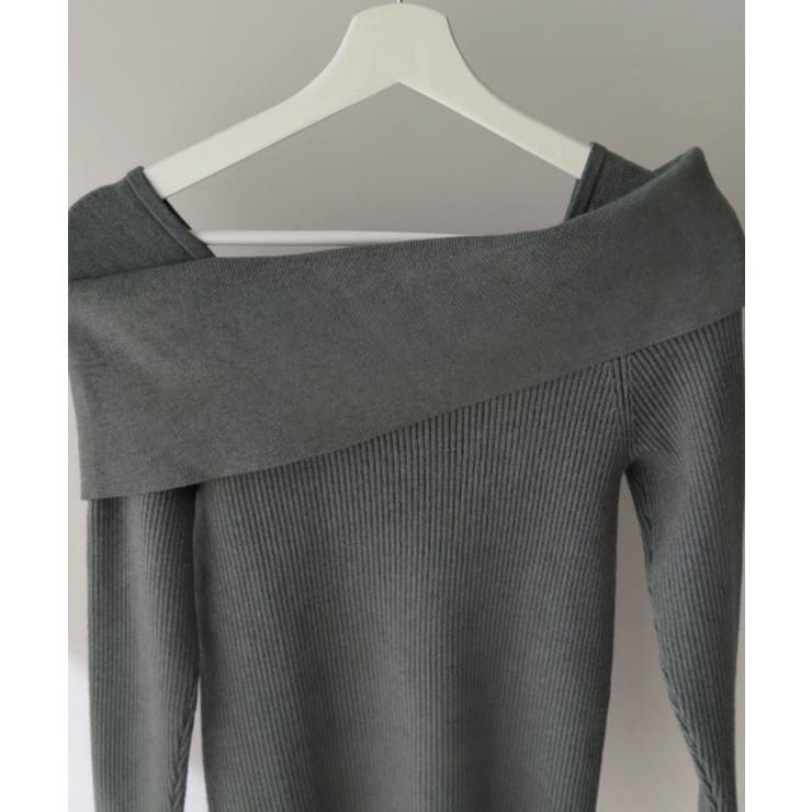 リボンデザインニットトップス | JUNOAH | 詳細画像15 