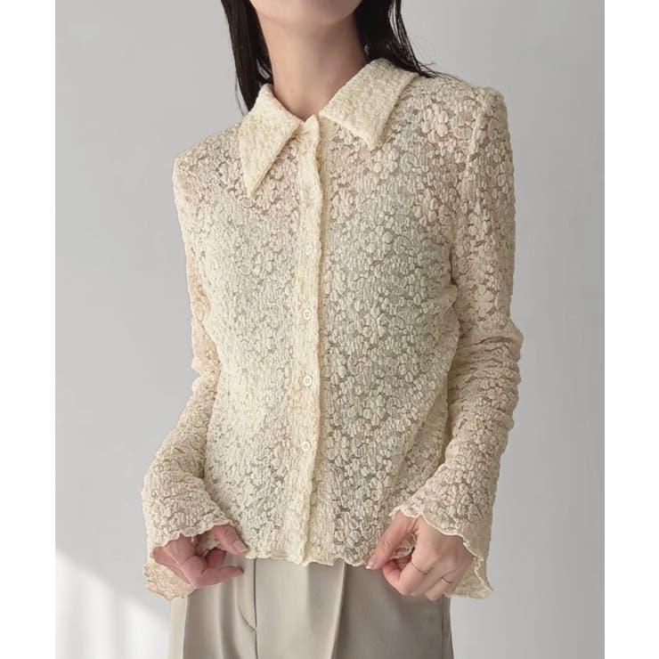 襟付きレースボレロ | JUNOAH | 詳細画像10 