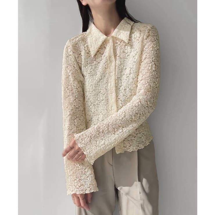 襟付きレースボレロ | JUNOAH | 詳細画像9 