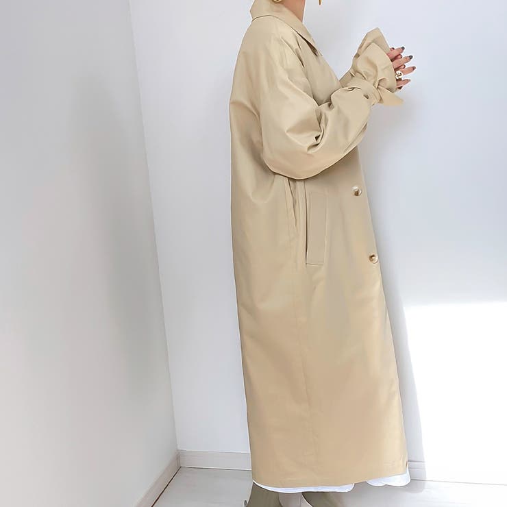 ボリュームスリーブトレンチコート[品番：AMTW0003143]｜JUNOAH