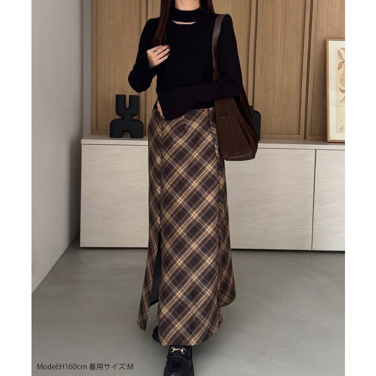 ベルスリーブビスチェ風ニット | JUNOAH | 詳細画像2 